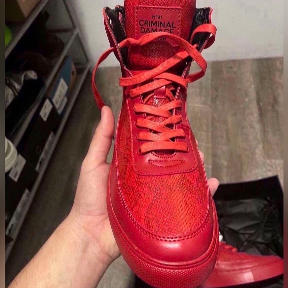 Red shoes
